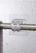 Rods Clips Hook Self Adhesive Pack of 12